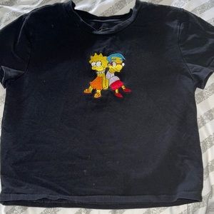 The Simpson’s crop shirt size M